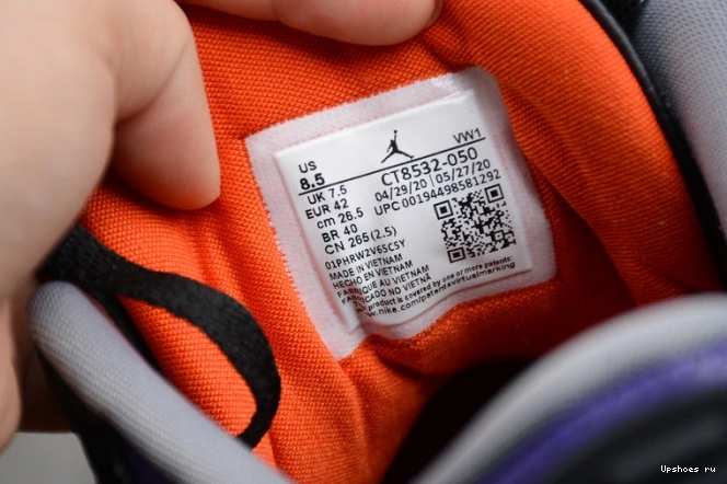 Retro Court Jordan Air CT8532-050 Black Purple 3 1126